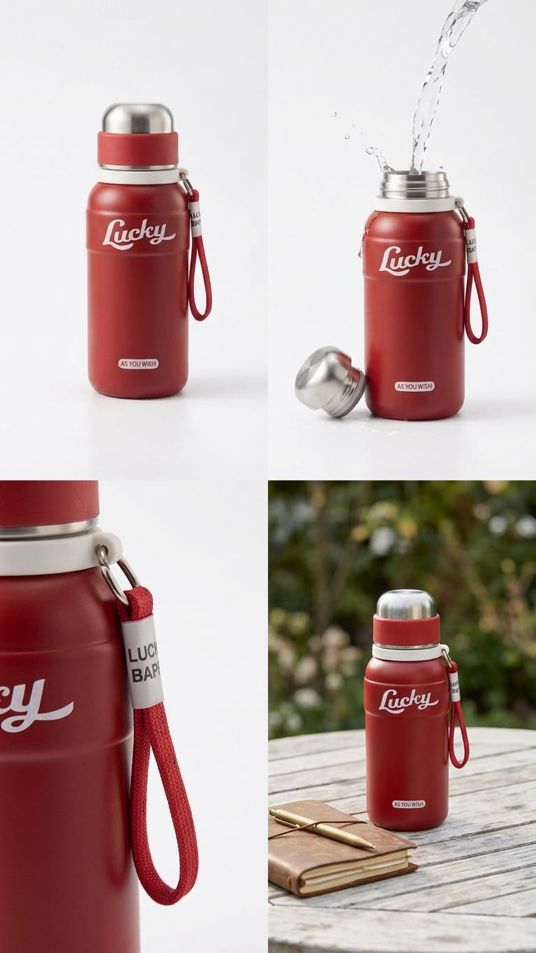 Premium Stainless Steel Insulated Water Bottle
